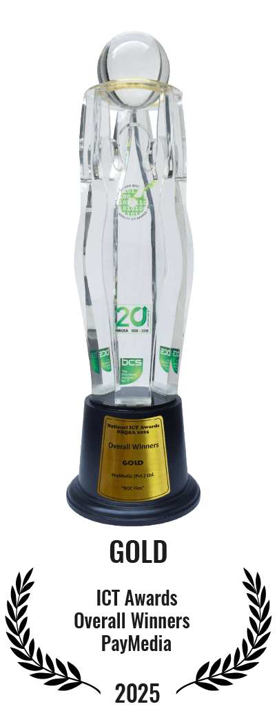 2025 GOLD AWARD - ICT Awards - Overall Winner - PayMedia