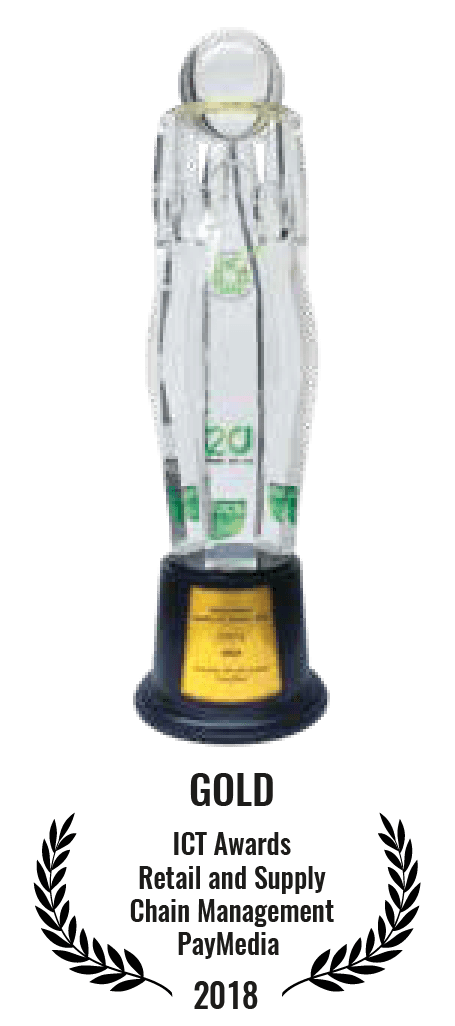 2018 GOLD AWARD - ICT Awards - Retail & Supply Chain Management - PayMedia