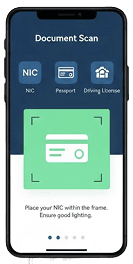 Digital onboarding and identity verification (eKYC) mobile preview