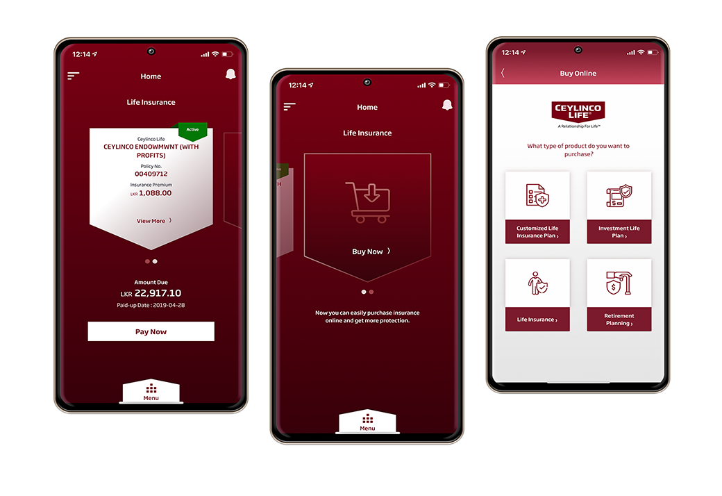 Ceylinco Life Digital Payment Solution - Internet Payment Gateway app preview
